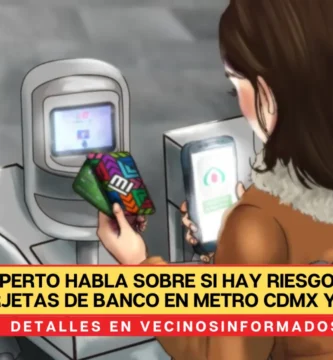 Experto habla sobre si hay riesgos de usar tarjetas de banco en Metro CDMX y Metrobús