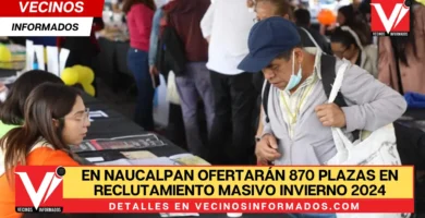 En Naucalpan ofertarán 870 plazas en Reclutamiento Masivo Invierno 2024