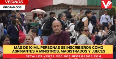 Más de 10 mil personas se inscribieron como aspirantes a ministros, magistrados y jueces