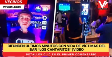 Difunden últimos minutos con vida de víctimas del bar “Los Cantaritos” |VIDEO