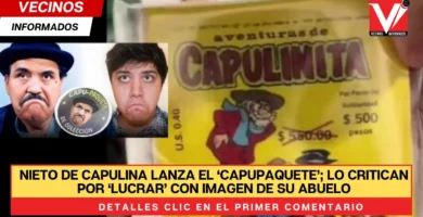 Nieto de Capulina lanza el ‘Capupaquete’; lo critican por ‘lucrar’ con imagen de su abuelo