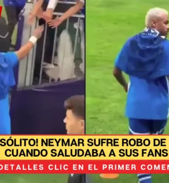 VIDEO: ¡Insólito! Neymar Sufre Robo de un Anillo Cuando Saludaba a sus Fans