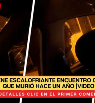 Taxista tiene escalofriante encuentro con hombre que murió hace un año |VIDEO