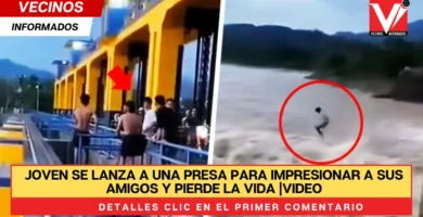 Joven se lanza a una presa para impresionar a sus amigos y pierde la vida |VIDEO