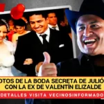 Filtran fotos de la boda secreta de Julión Álvarez con la ex de Valentín Elizalde