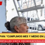 “Cumplimos mes y medio en la calle”