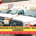 Gaseros amagan con realizar paro; “sin margen de maniobra”