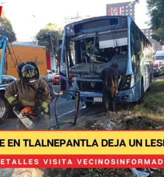 Choque en Tlalnepantla deja un lesionado