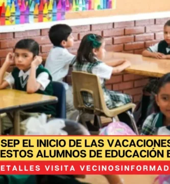 Recorre la SEP el inicio de las vacaciones de invierno para estos alumnos de educación básica