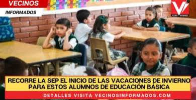 Recorre la SEP el inicio de las vacaciones de invierno para estos alumnos de educación básica