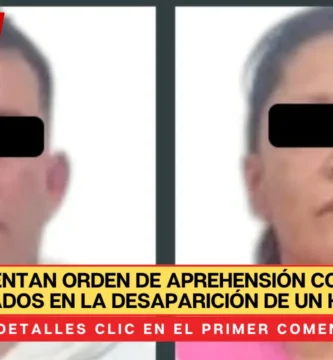 Cumplimentan orden de aprehensión contra dos implicados en la desaparición de un hombre en Tecámac