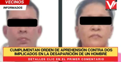 Cumplimentan orden de aprehensión contra dos implicados en la desaparición de un hombre en Tecámac