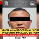 Vinculan a proceso al “Coreano”, presunto implicado en homicidio de comerciante de pollo, en Toluca