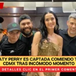 VIDEO Katy Perry es captada comiendo tacos en CDMX tras incómodo momento