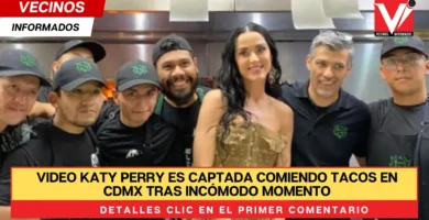 VIDEO Katy Perry es captada comiendo tacos en CDMX tras incómodo momento