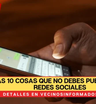 Las 10 cosas que no debes publicar en redes sociales