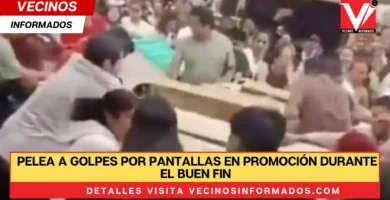 Pelea a golpes por pantallas en promoción durante el Buen Fin