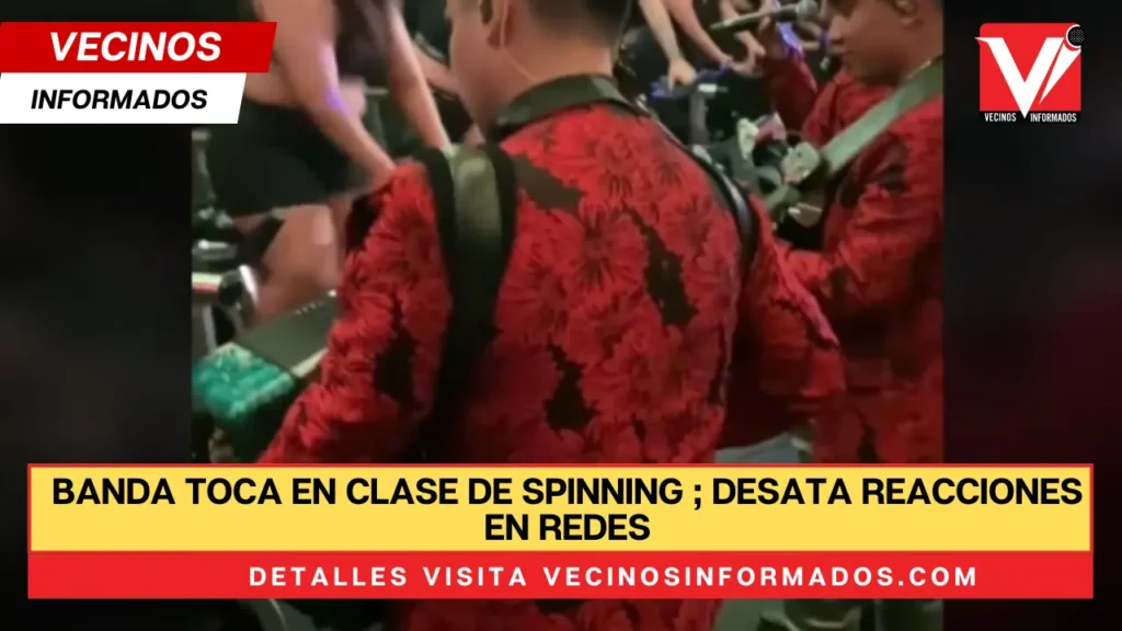 Banda toca en clase de spinning en Oaxaca; desata reacciones en redes