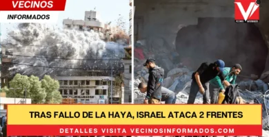 Tras fallo de la Haya, Israel ataca 2 frentes