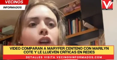 VIDEO Comparan a Maryfer Centeno con Marilyn Cote y le llueven críticas en redes