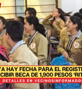 Ya hay fecha para el Registro para recibir beca de 1,900 pesos ‘Rita Cetina’