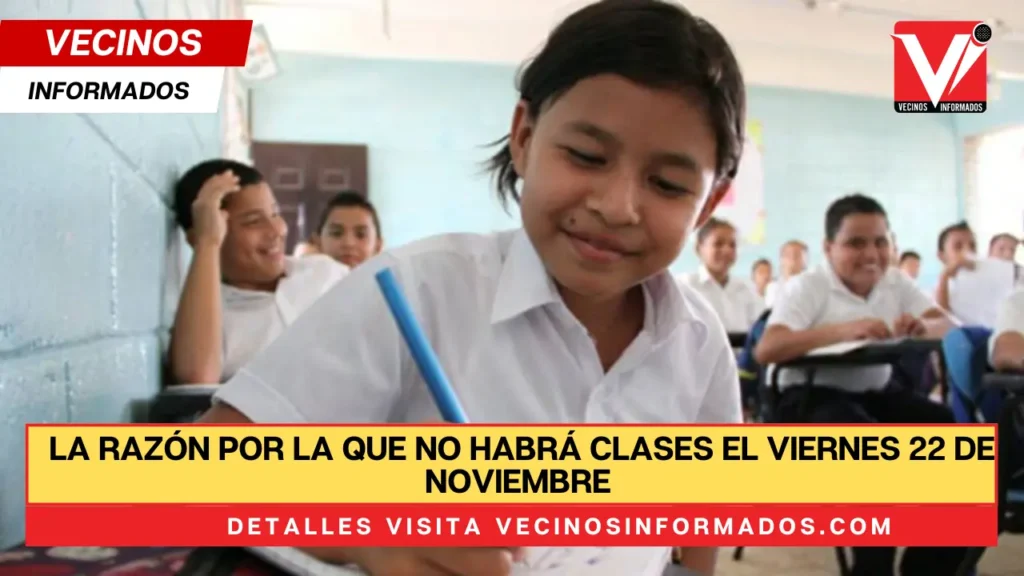 ¡Se viene otro megapuente! La razón por la que no habrá clases el viernes 22 de noviembre