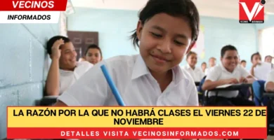 ¡Se viene otro megapuente! La razón por la que no habrá clases el viernes 22 de noviembre