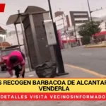 Taqueros recogen barbacoa de alcantarilla para venderla