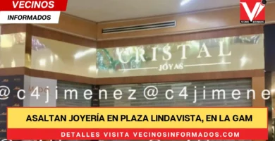 Asaltan joyería en Plaza Lindavista, en la GAM; delincuentes intentan escapar en el Metro