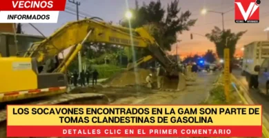 Los socavones encontrados en la GAM son parte de tomas clandestinas de gasolina