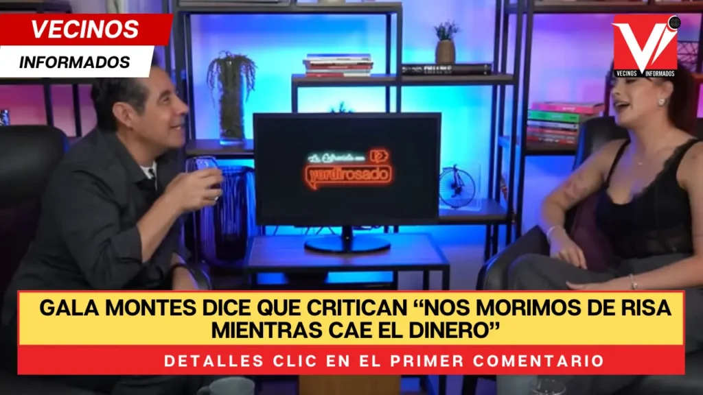 Gala Montes Dice que Critican su Canción ‘Tácara’ porque No la Entienden “nos morimos de risa mientras cae el dinero”