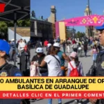 Retiran 500 ambulantes en arranque de operativo en Basílica de Guadalupe