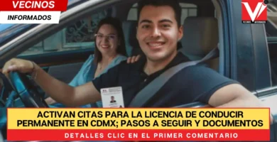 Activan citas para la licencia de conducir permanente en CDMX; pasos a seguir y documentos