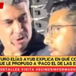 VIDEO Arturo Elías Ayub explica en qué consistía el negocio que le propuso a ‘Paco el de las empanadas’