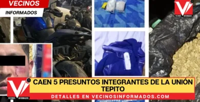 Caen 5 presuntos integrantes de La Unión Tepito en alcaldía Cuauhtémoc, CdMx; 4 son menores de edad