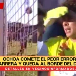 Ochoa comete el peor error de su carrera y queda al borde del descenso