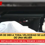 Repartidor de Didi a toda velocidad se lleva la vida de una mujer