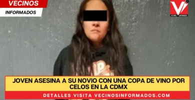 Joven asesina a su novio con una copa de vino por celos en la CDMX