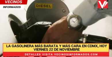 La gasolinera más barata y más cara en CDMX, hoy viernes 22 de noviembre