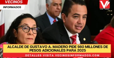 Alcalde de Gustavo A. Madero pide 980 millones de pesos adicionales para 2025