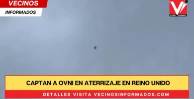 Captan a OVNI en aterrizaje en Reino Unido