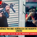 Carlos Jiménez recibe amenaza de muerte de la Anti-Unión