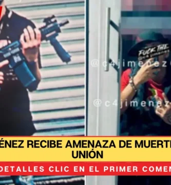 Carlos Jiménez recibe amenaza de muerte de la Anti-Unión