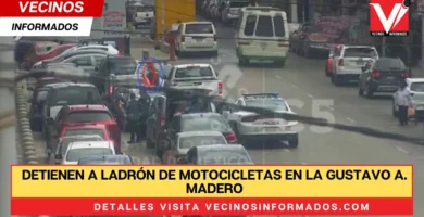 Detienen a ladrón de motocicletas en la Gustavo A. Madero