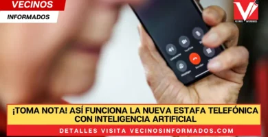 ¡Toma nota! Así funciona la nueva estafa telefónica con Inteligencia Artificial