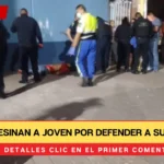 Asesinan a joven por defender a su tía