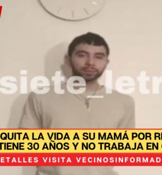 Sujeto le quita la vida a su mamá por reclamarle que tiene 30 años y no trabaja en CDMX