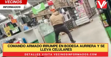 Comando armado irrumpe en Bodega Aurrera y se lleva celulares