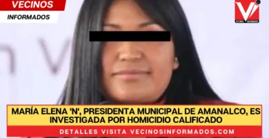 María Elena 'N', presidenta municipal de Amanalco, es investigada por homicidio calificado