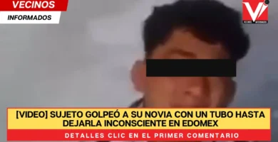 [VIDEO] Sujeto golpeó a su novia con un tubo hasta dejarla inconsciente en Edomex